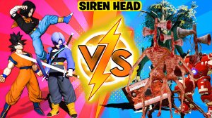 📢 СИРЕНОГОЛОВЫЙ 📢 против АНИМЕ. Кто круче? SIREN HEAD АТАКУЕТ.