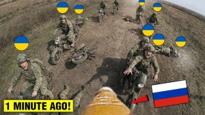 Украинские солдаты на мотоциклах замечены FPV-дронами — что произошло дальше?
