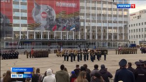 В столице Коми состоялась генеральная репетиция Парада Победы