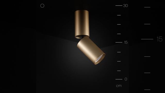 Светильник Maytoni Focus S C051CL-01G смотреть онлайн
