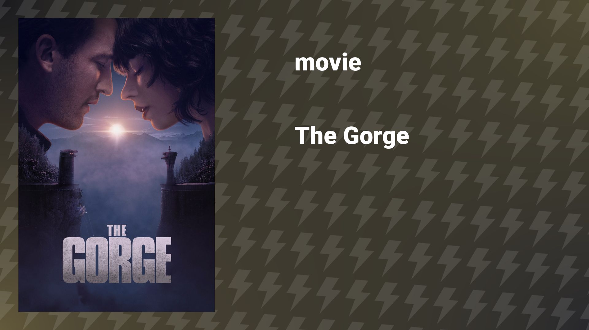 The Gorge (movie, 2024) смотреть онлайн