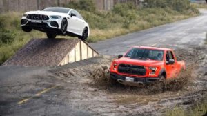 Второе испытание «Машины против водостоков» в BeamNG Drive!
