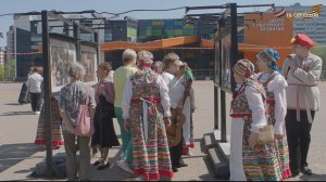 В Большом Серпухове открылась фотовыставка приуроченная к 9 мая