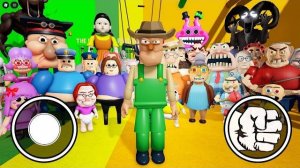 МИСТЕР РЭНДИ ПРОТИВ ВСЕХ БОССОВ ОББИ В ЖЕСТКОМ РЕЖИМЕ Roblox Полный игровой процесс