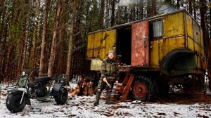 ПРИВЁЗ ПЕЧЬ ДЛЯ ИЗБЫ. НОВЫЙ ПОМЩНИК В ТАЙГЕ. ТАКОГО ОТКРЫТИЯ У МЕНЯ ЕЩЁ НЕ БЫЛО!