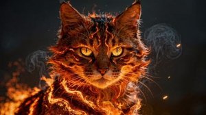 This Burning Cat Will Lock Your Focus 🔥 ⧸⧸ 100 Minutes Psychedelic Minimal Techno