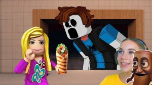 ГОТОВИМ ШАУРМУ В НОЧНУЮ СМЕНУ С АЛЁНОЙ в ROBLOX!