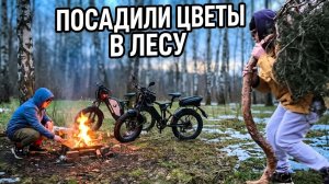 Первый весенний выезд на электровелосипедах: наша секретная миссия в лесу