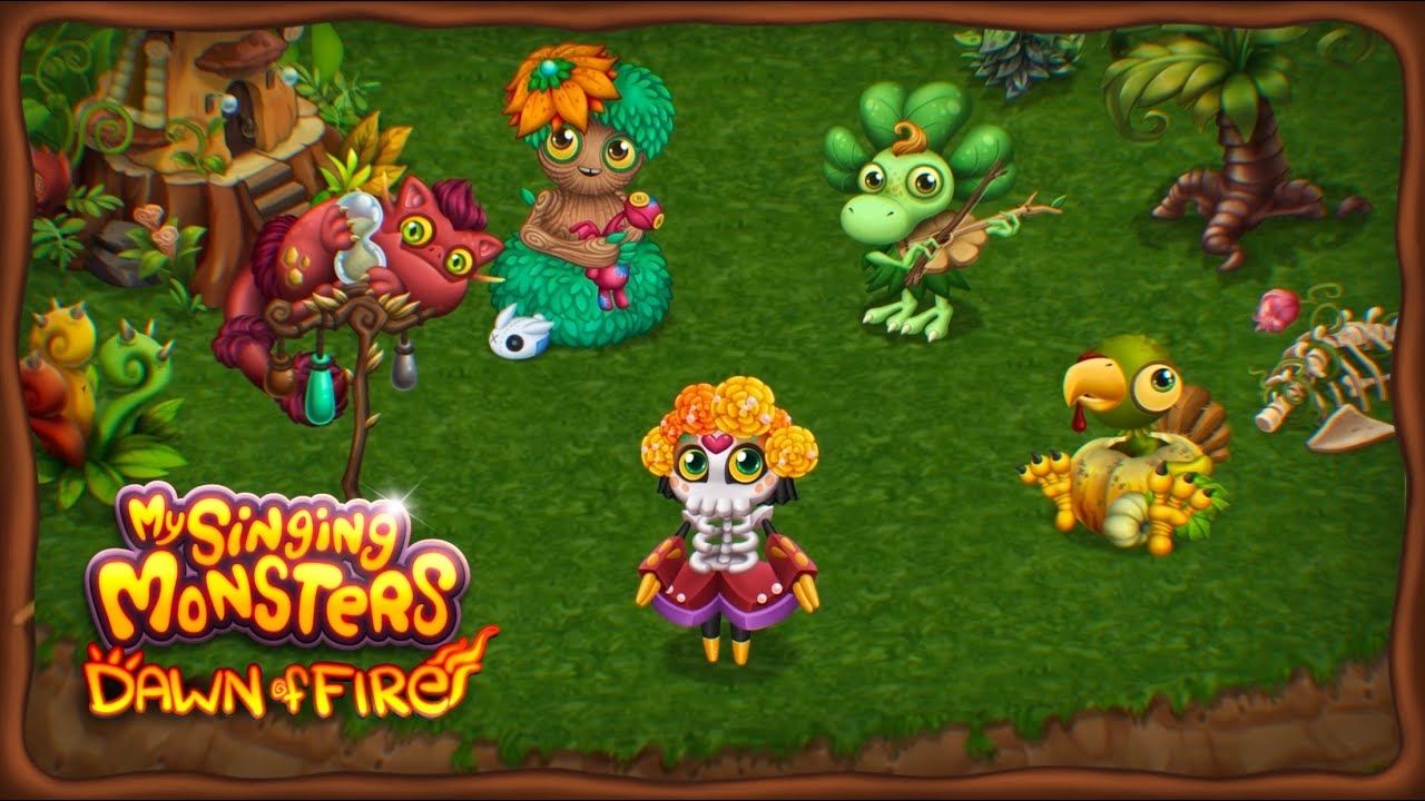 Дополнительные Сезонные Монстры на Континенте (Обновление 1) - Фанмейд My Singing Monsters