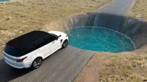 Испытание «Машины против гигантской водной ямы» в BeamNG Drive!