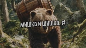 Мишка и шишка. #