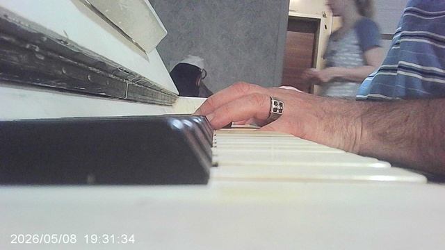 Пианино: Два весёлых Гуся в обработке исполнителя