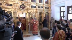 Освящение храма Преображения Господня 8 мая 2015 г.