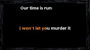 Muse - Time Is Running Out (karaoke) (lm3d)