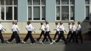 Смотр строя и песни - 2026 для 8 классов ОЦ НЬЮТОН в корпусе на 250 лет Челябинска