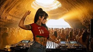Dark Techno House Mix   Secret Party, Benagil Cave, Portugal   1 Hour Nonstop Music