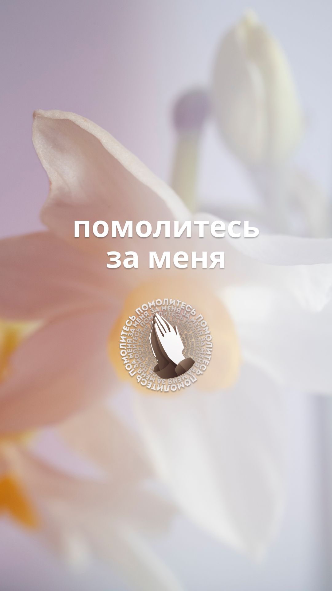 Помолитесь за меня!