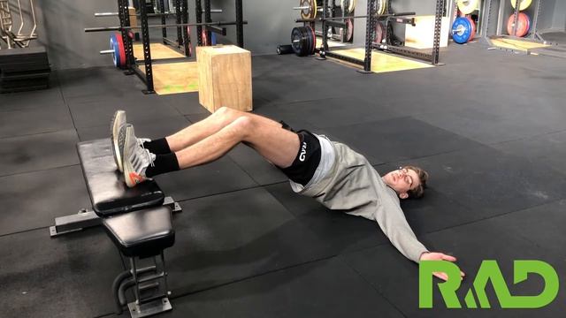 Isometric Hamstring Bridge | ИЗО мостик на ЗПБ - 2 ноги