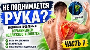 Пассивная разработка подвижности лопатки и плечевого сустава парализованной руки. Часть 1.