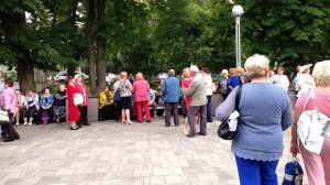 1236, город Орёл, ЦПКиО, центральный городской парк, народные танцы частушки, гармонь, баян, пятачок