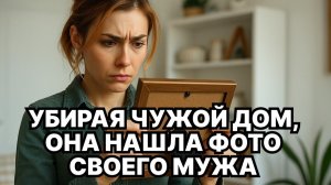 Убирая ЧУЖОЙ дом, она нашла ФОТО своего МУЖА Жизненные истории у камина