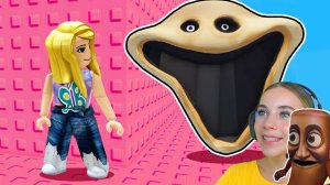 ПОБЕГ ОТ СТРАШНОГО ЧЕРВЯКА В ТРОЛЛЬ БАШНЕ в ROBLOX!