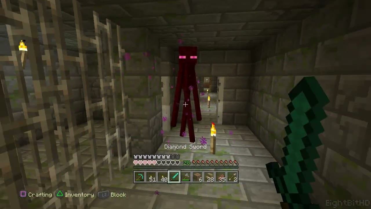 Minecraft: PlayStation 4 Edition [PS4] (v1.02) Walkthrough Gameplay - Part 9 смотреть онлайн