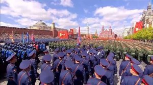 Отрывок Парада на Красной площади  - 9 мая в 10:00 на НТВ
