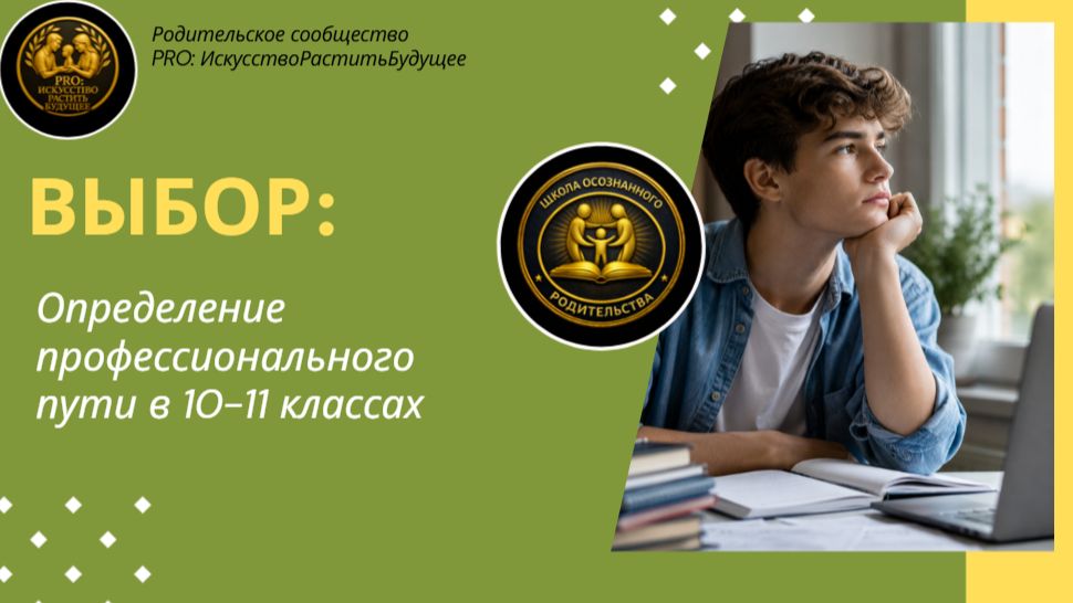 ШОР. Занятие 22. Выбор профессионального пути - 10-11 класс