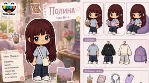 Моя новая ос в Toca Boca!🤩♀️ Сериал Тока Бока / тока бока / Toca Boca World /