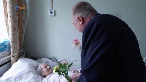 Пациентов Госпиталя ветеранов войн в Петрозаводске поздравили с Днём Победы