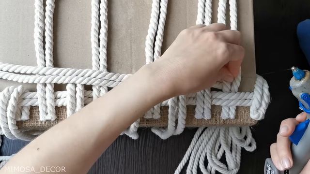 Корзина для хранения из картонной коробки