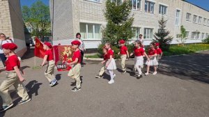 В детском саду «Светлячок» состоялся торжественный парад Победы