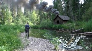Охота и Рыбалка 2026 Тайга ИЗБА Хариус на Поплавок Удочка Сибирь 23  5 день