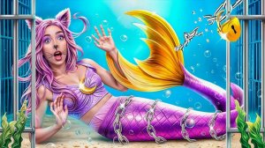 Как стать русалкой в тюрьме! Преображение Catnap из ботанши в русалку!
