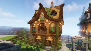 Minecraft ｜ Как построить средневековый коттедж ｜ Руководство