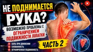 Пассивная разработка подвижности лопатки и плечевого сустава парализованной руки. Часть 2.