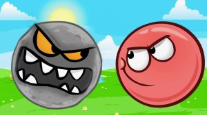Приключения красного шара - Красныш мультик для малышей - Красный шарик спасает друзей
