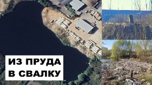 Озеро Глинка, Кучино превращают в свалку. А Балашиха ничего не видит...