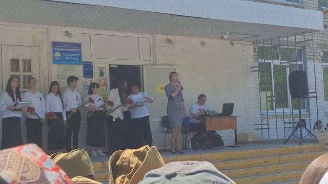 ленейка в честь дня победы