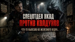 СПЕЦОТДЕЛ НКВД ПРОТИВ КОЛДУНОВ. Я служил в спецотделе НКВД. Что то вылезло из железного ведра..