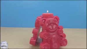ЖЕЛЕЙНЫЙ МЕДВЕДЬ ВАЛЕРА И МЕДВЕ - СВЕЧКА