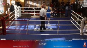 163 финал 75 кг Мурзаев Егор ск Файт Про Григорьев Альберт ск Ударник
