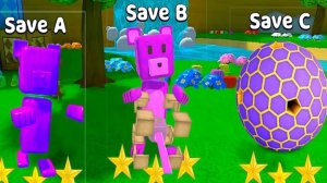 Персонажи из меню «УЛЕЙ» Super Bear Adventure/Прохождение игры Супер Мишка