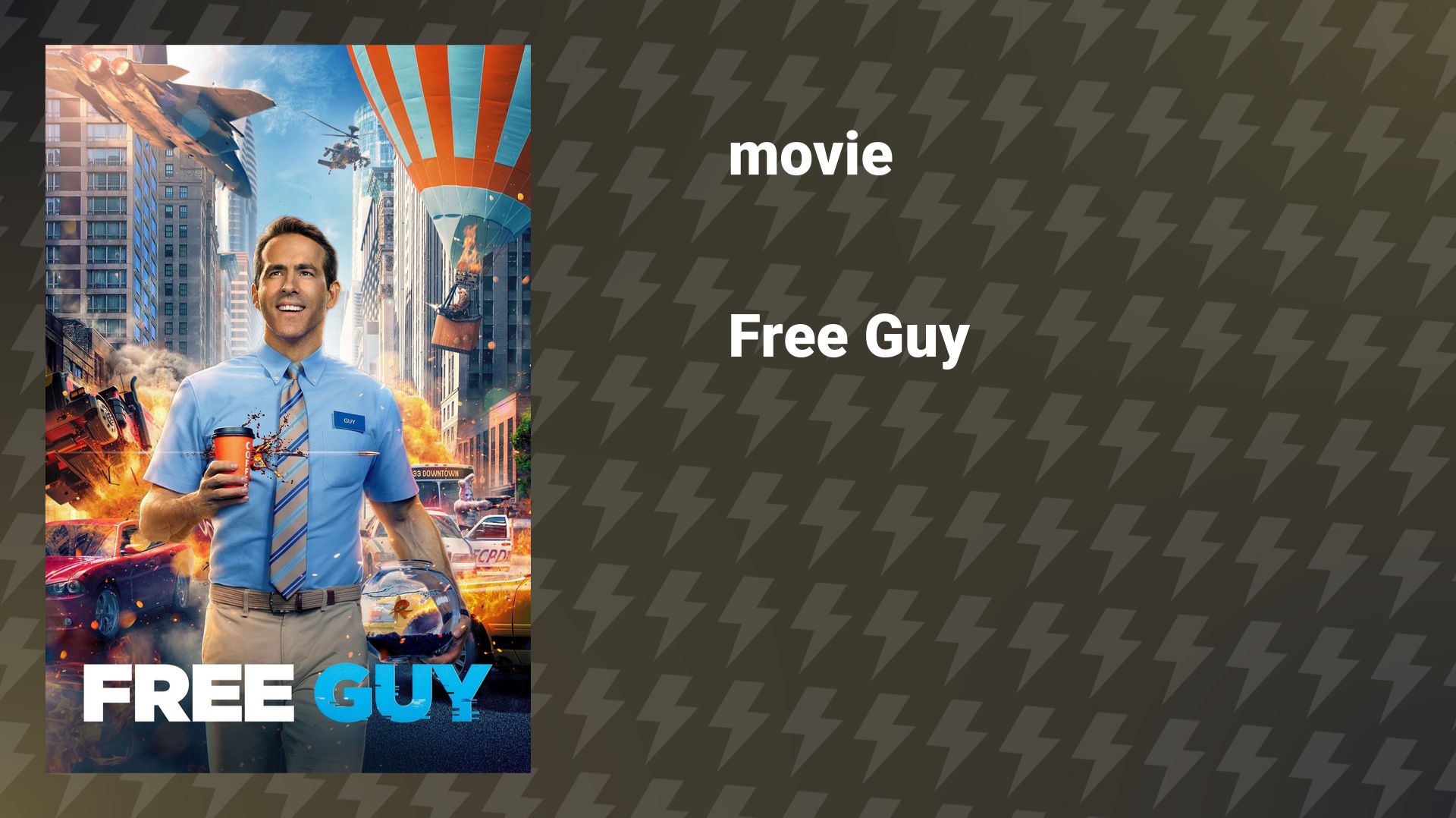 Free Guy (movie, 2021) смотреть онлайн