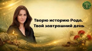 Творю историю Рода. Твой завтрашний день