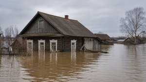 Реки вышли из берегов и затопили дома и приусадебные участки в Иркутской области