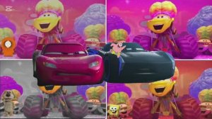 МУЛЬТИКИ ПРО МАШИНКИ: МОЛНИЯ МАККУИН И КРУТОЙ ТАНЕЦ 🏎️🔥 ТАЧКИ ПОД ВЕСЕЛУЮ МУЗЫКУ
