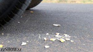 Aplastando Cosas Crujientes! Resorte VS Rueda de Coche