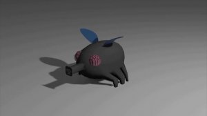 а муха тоже вертолёт анимация 3D!!!